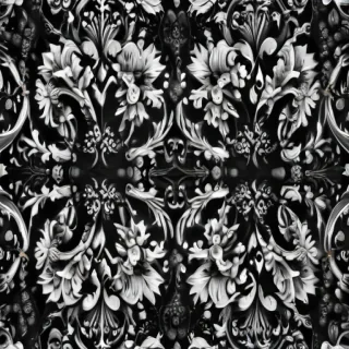 black with white pattern
