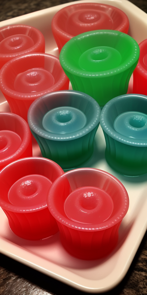 jello shots in a mold
