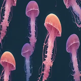 aesthetic jellyfish wallpaper