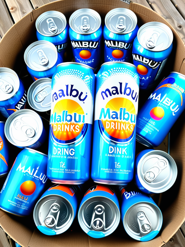 malibu drinks in a can