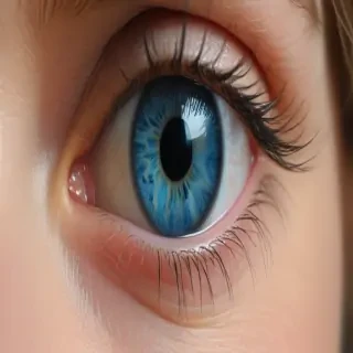 blue eye
