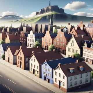town background