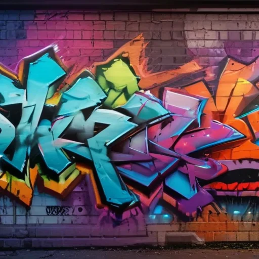 graffiti art background