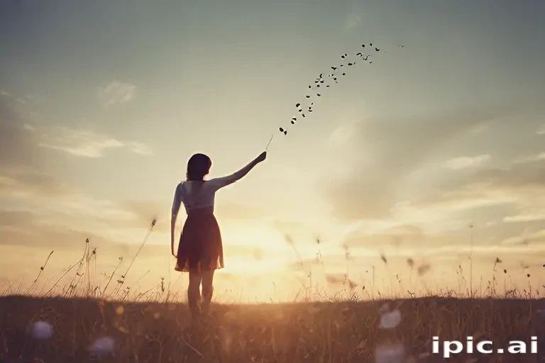 letting go images