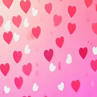 cute heart background