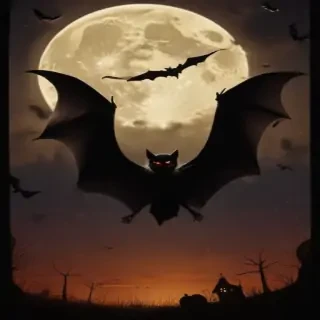 halloween bats png
