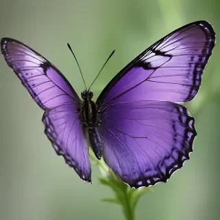 purple butterfly