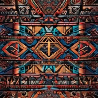 aztec pattern png