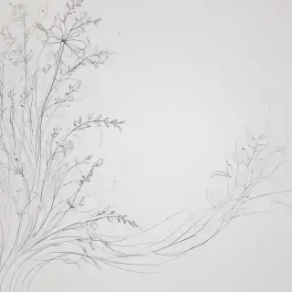 line art background