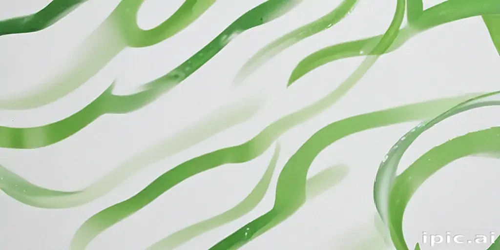 background white and green