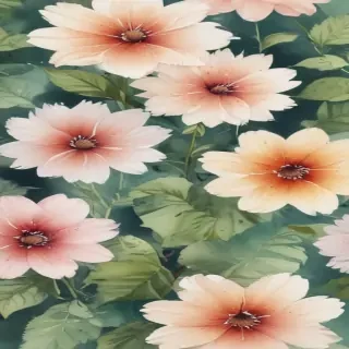 flower watercolor background