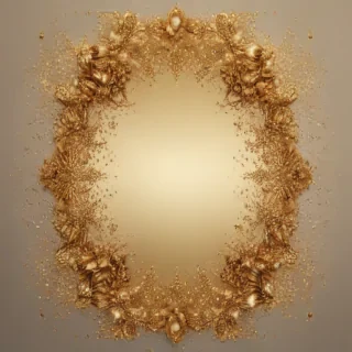 gold glitter png