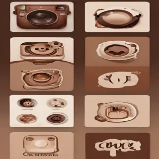 aesthetics brown instagram highlight icons