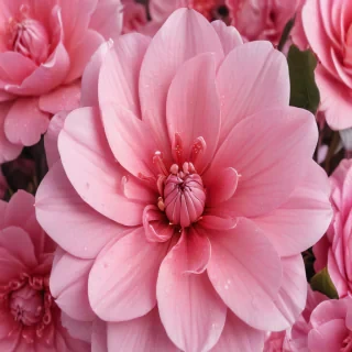 pink flower background