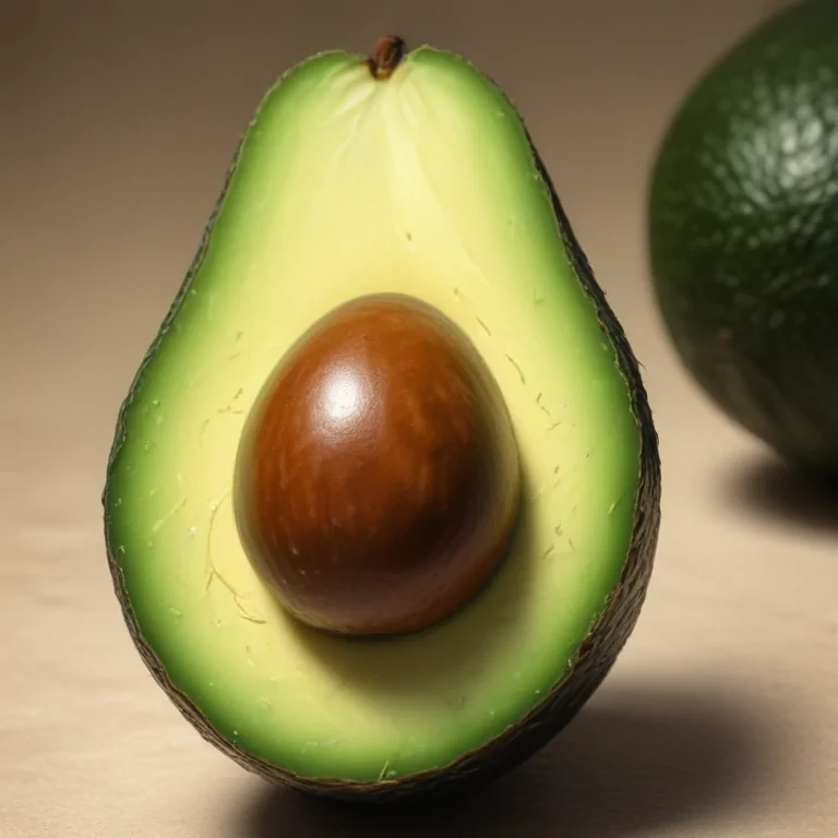 avocado drawing