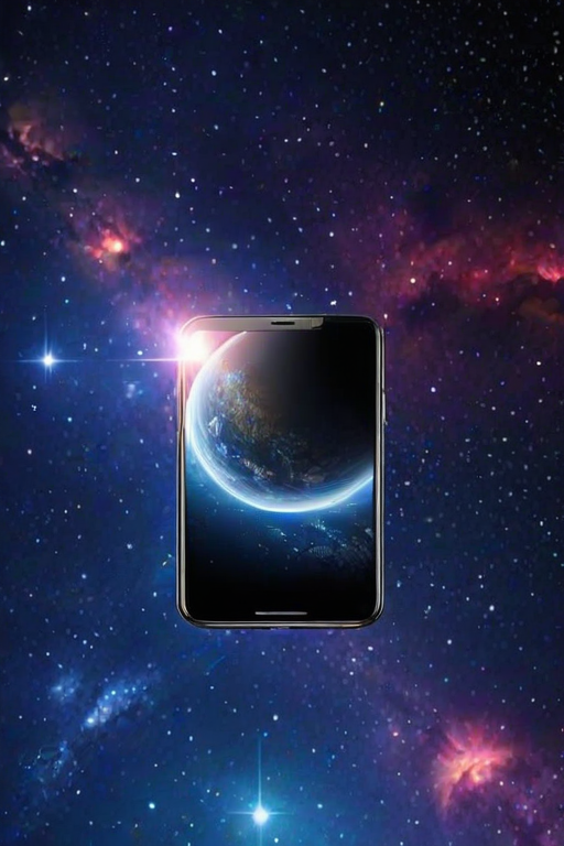 space background phone