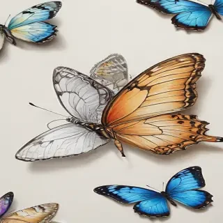 pictures of butterflies to draw