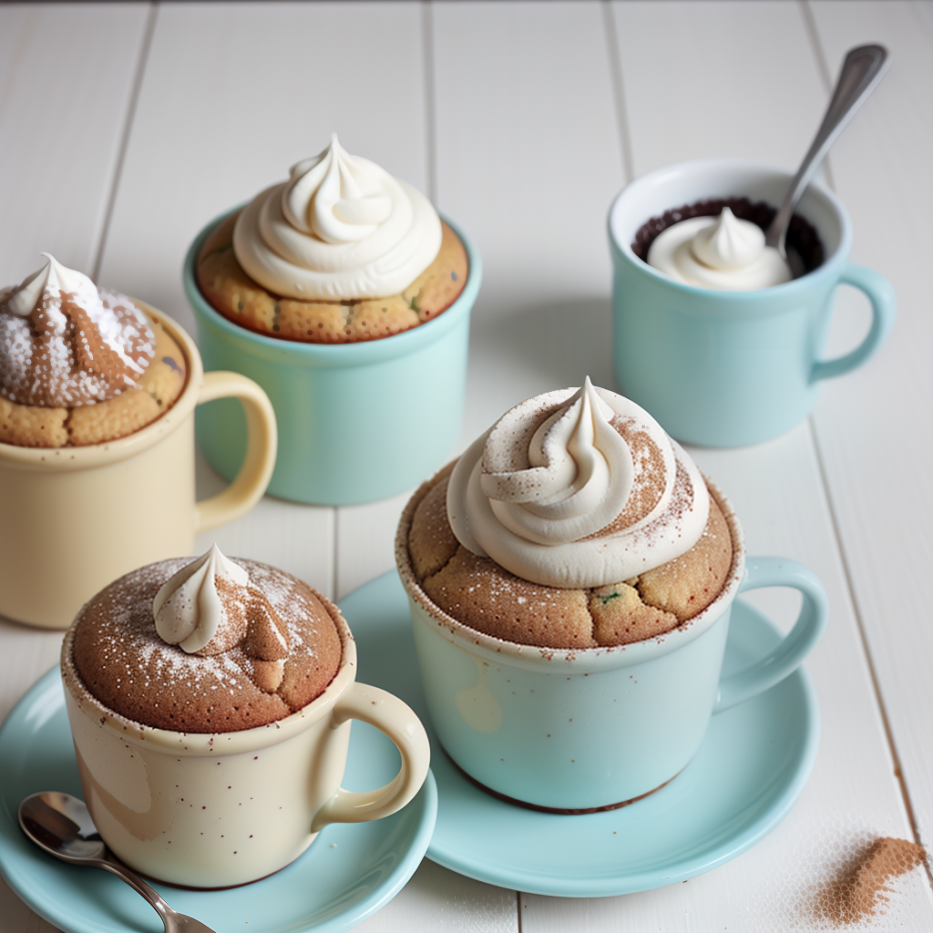 2 ingredient cake mix mug cake