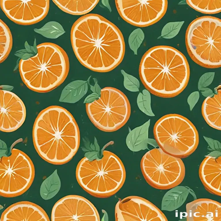 cute orange background