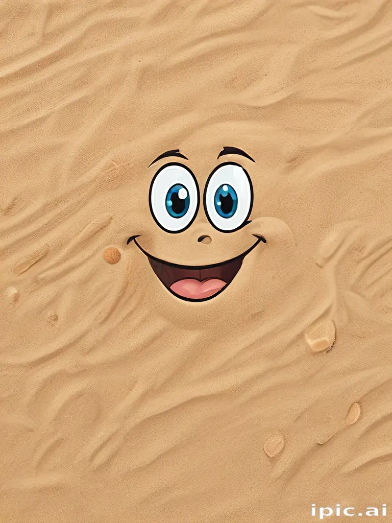 cartoon sand
