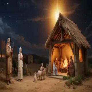 free nativity scene background images