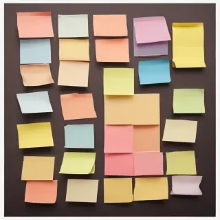 sticky notes png transparent