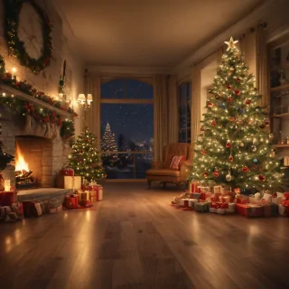 simple christmas wallpaper