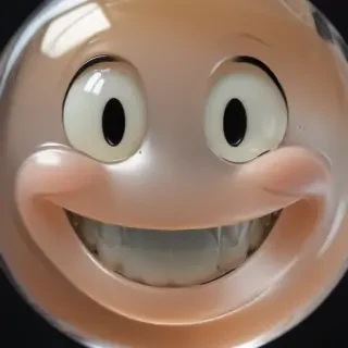 transparent smiley face