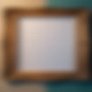 background with frame