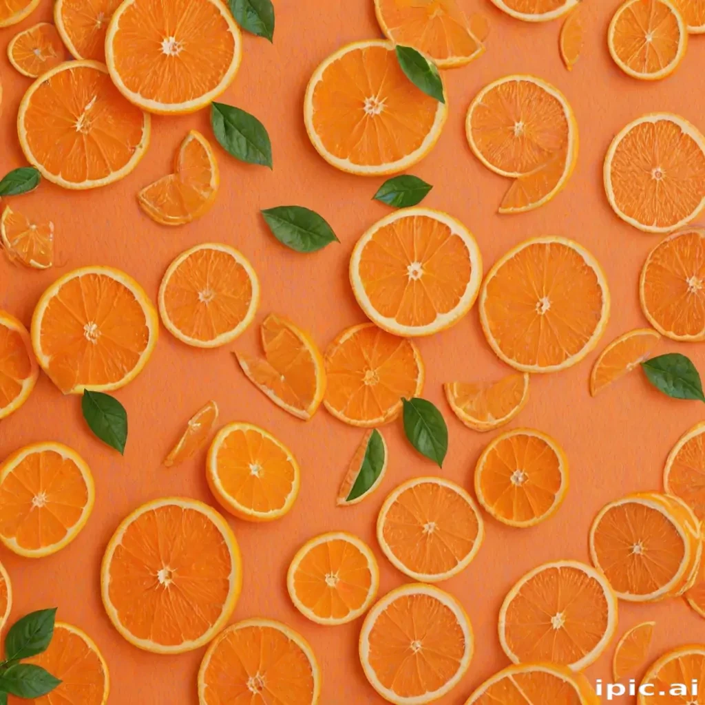 orange background aesthetic