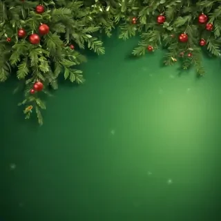 christmas background green