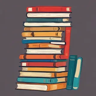 stack of books clipart