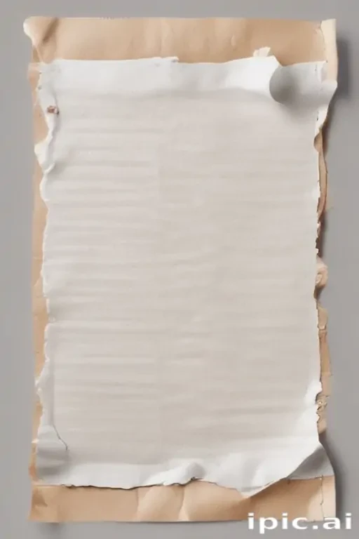 aesthetic ripped paper png