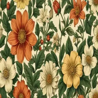 vintage flower illustration