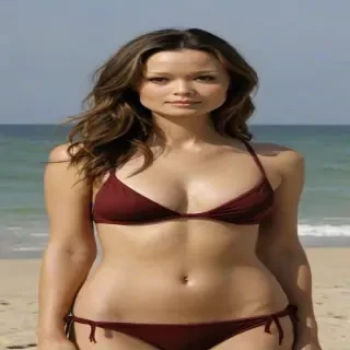 summer glau bikini