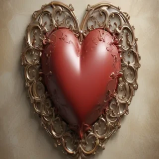aesthetic heart wallpaper