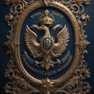 navy background