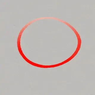 red circle