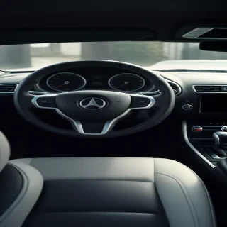 inside car background