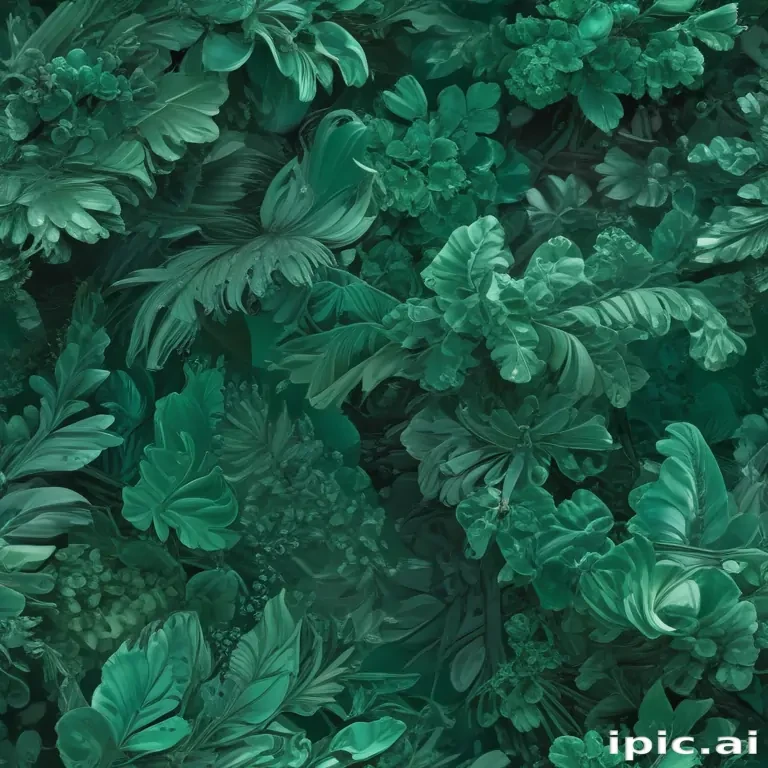 emerald green background