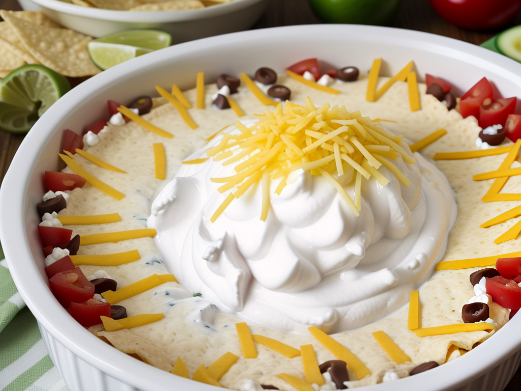 taco dip with cottage cheese