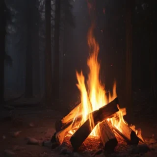 camp fire png