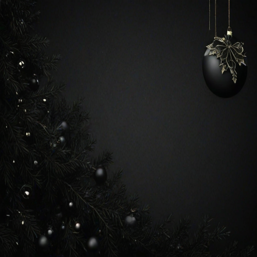 dark christmas wallpaper