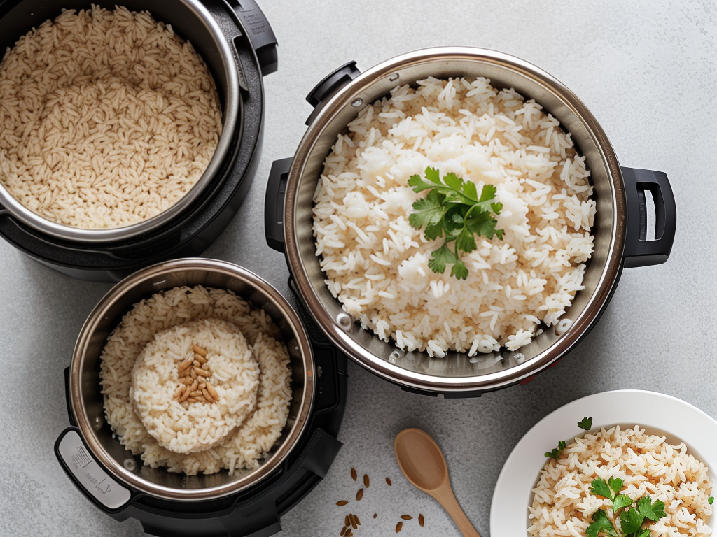 brown jasmine rice instant pot