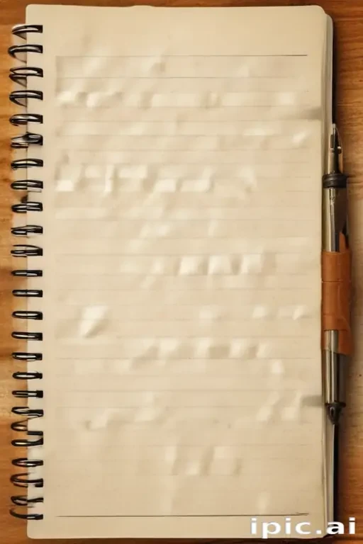 notebook page background
