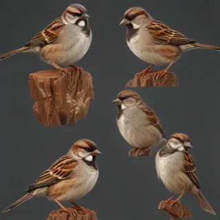 sparrow clipart