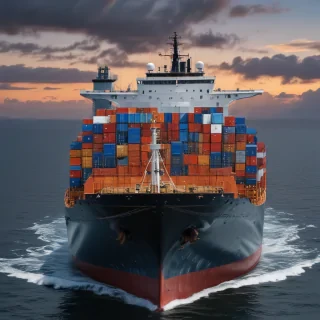 container ship