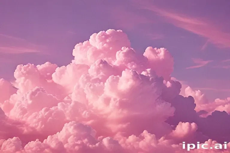 pink clouds wallpaper