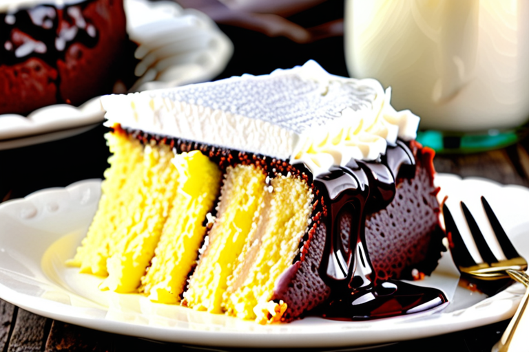 2 ingredient cake with pie filling