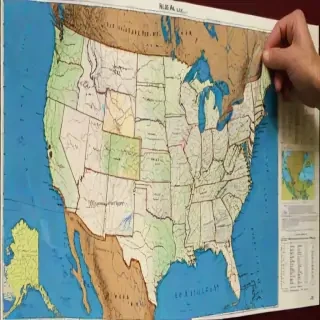 show me a map of the u.s.